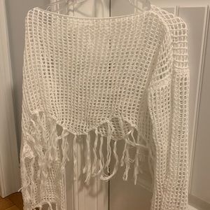 EUC Fringed Crop Top